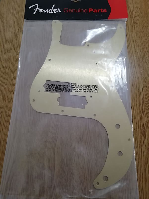 Fender Gold Anodized Precision Bass® Pickguard Reverb 6072