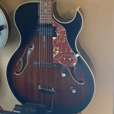 Sweet Mahogany Archtop Jazz Guitar Baby! *Upgraded* Washburn HB15CTSK HB Series Hollowbody image 2
