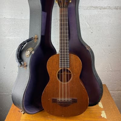 Martin 0-17 Tiple 1936 with original purple lined hard shell case image 11