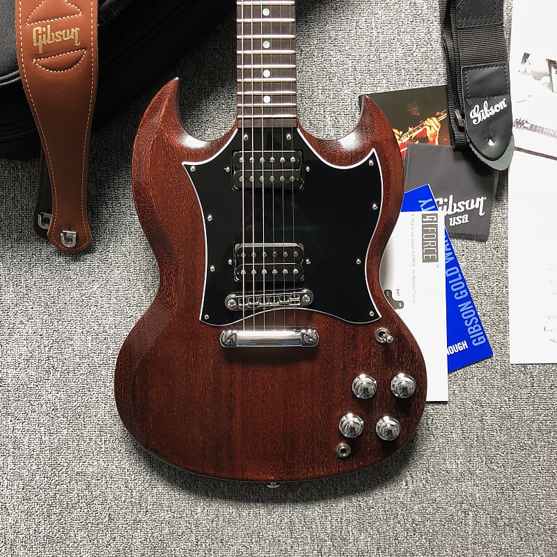 Gibson SG Faded HP 2017 (HSGF17WBCH1) 2017 Faded worn brown Gibson SG Faded HP 2017 (HSGF17WBCH1) 2017 Faded worn brown
