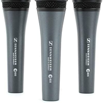 Sennheiser e835 Dynamic Mic (3-pack)