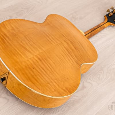 1939 Gibson Super 400 Pre-War Vintage Archtop Acoustic Guitar Blonde w/ Case image 20