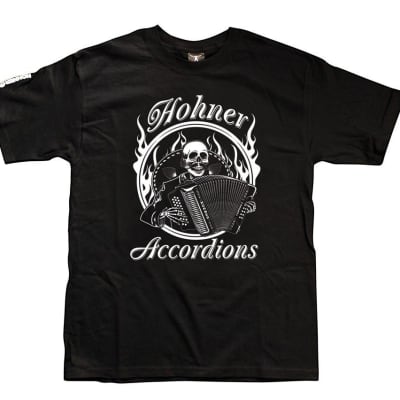 Hohner Corona Xtreme Accordion GCF SOL Black Negro +Case/Bag/Straps/T-Shirt/DVD | Authorized Dealer image 14