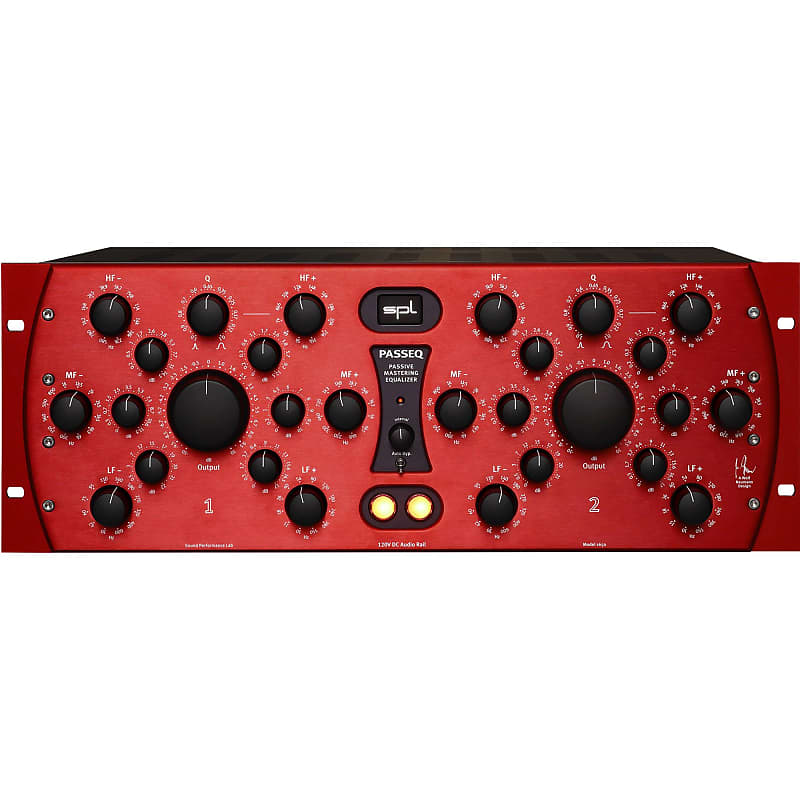 New SPL PASSEQ Passive Mastering Equalizer for Pro Audio Applications (Red) image 1