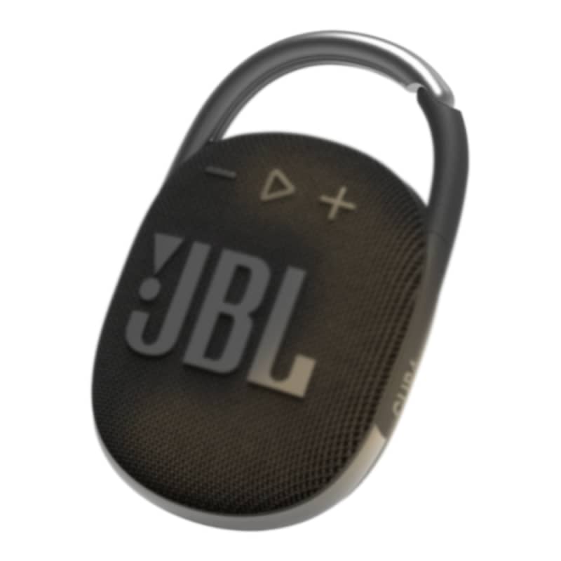 JBL Clip 4: Portable Speaker with Bluetooth, Built-in Battery, Waterproof  and Dustproof Feature - Black (JBLCLIP4BLKAM)