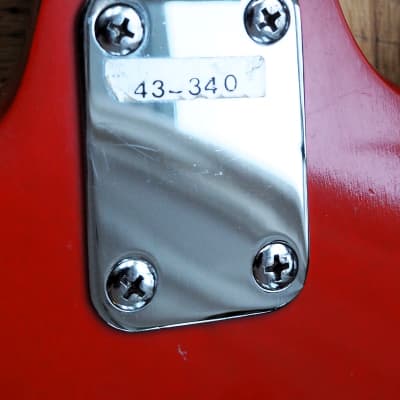 Johnny Guitar (Samick/Hondo) GOLDFOILS SG-style guitar ~1974 image 10