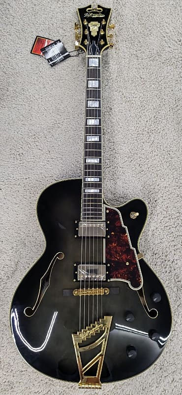 D'ANGELICO Excel DH 6 String Grey Black Finish electric guitar #DAEDHGRBGT #4 image 1
