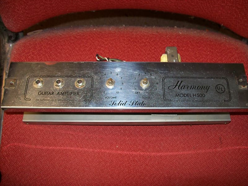 Harmony H500 Guitar Amp Working Chassis image 1