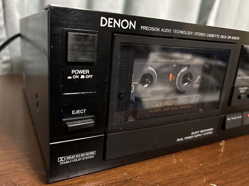 Vintage Denon DR-M30HX Cassette Deck - Untested - As newest Is