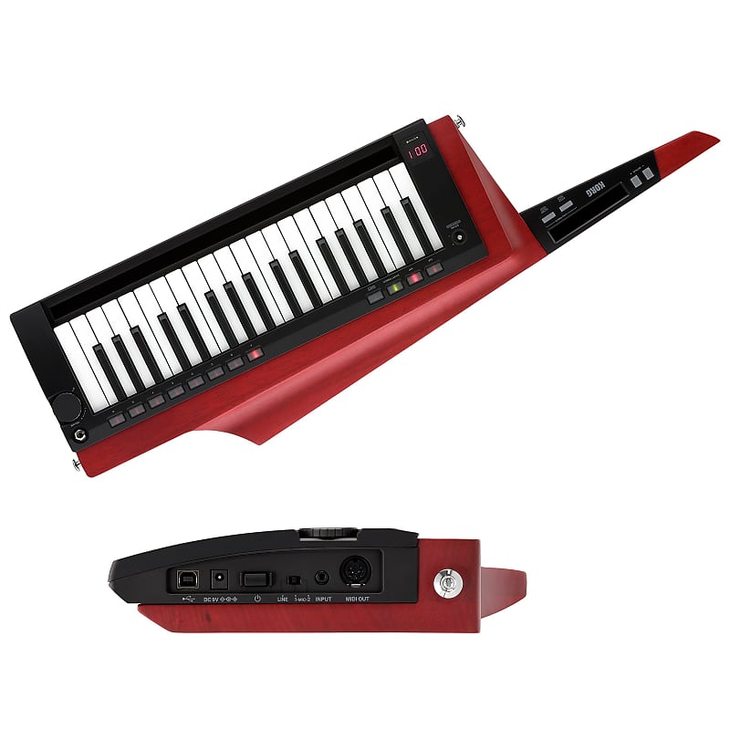 Korg RK100S2RD 37 Key Remote Keyboard Synthesizer Red image 1