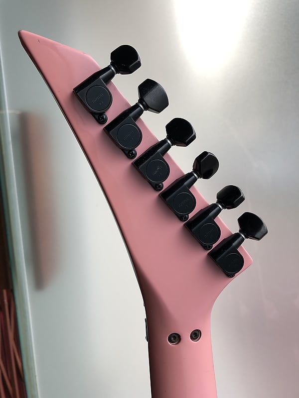 1987 MIJ Fernandes STJ-75, Bubble Gum Pink, Gig Bag, Charvel