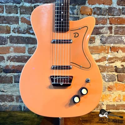 Danelectro U-2 Electric Guitar (1990s - Coral) for sale