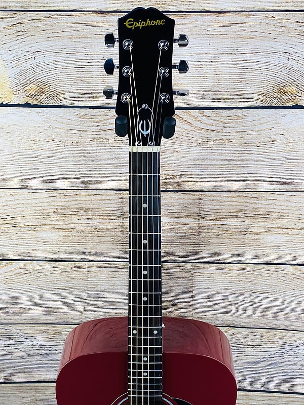 Epiphone Starling Acoustic Guitar - Wine Red | Reverb