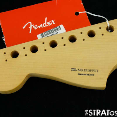 2019 Fender Player Jazzmaster NECK 9.5" Radius C-Shape Guitar Parts Pau Ferro! image 6