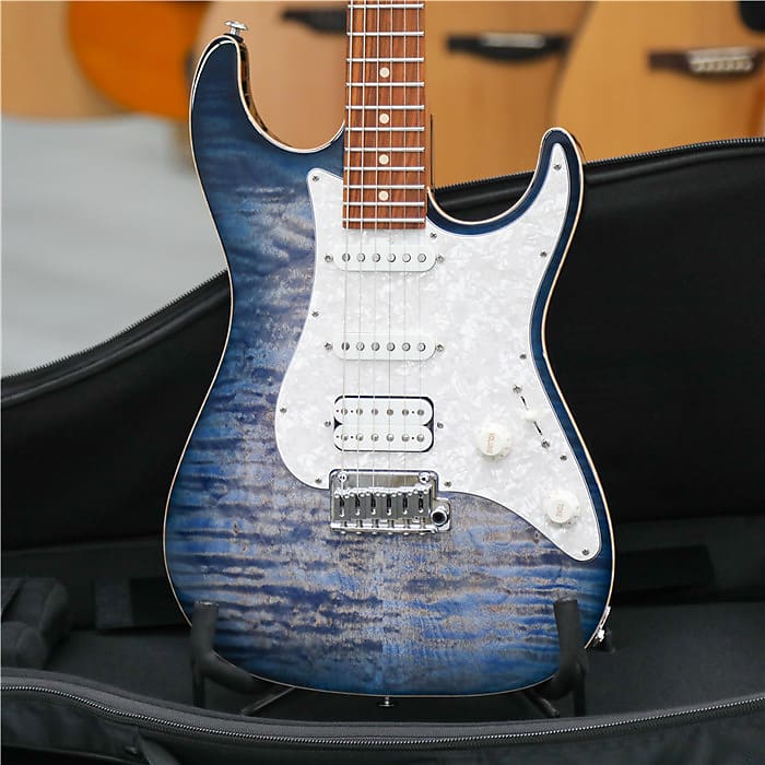 ギター Suhr Standard Plus Whale Blue Burst SUHR Standard Plus PF Trans Whale Blue Burst | Reverb Canada