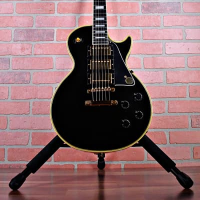Gibson Les Paul Custom 3-Pickup Black Beauty 35th Anniversary  1989 Ebony OHSC image 2