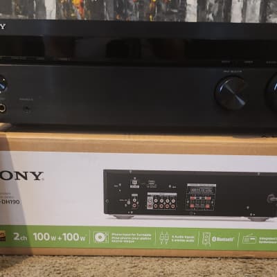 Sony Sony STRDH190 2-ch Home Stereo Receiver with Phono Inputs & Bluetooth Black 2000 image 3