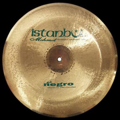 Istanbul Mehmet El Negro 14" China Cymbals. Authorized Dealer. Free Shipping image 1