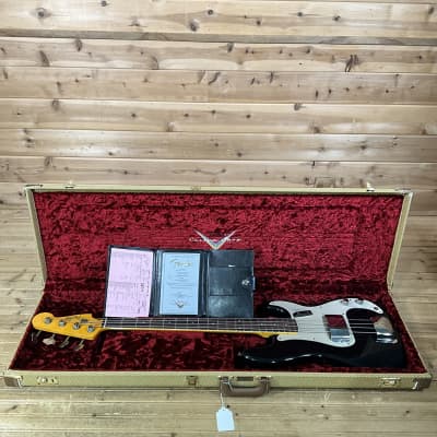 Fender Custom Shop 59 Precision Bass Journeyman Relic USED - Aged Black image 7