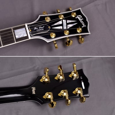 2023 Gibson Custom Shop Les Paul Custom Black Beauty ~NEW Unplayed~ Ebony with COA & OHSC 1959/59 Neck image 15