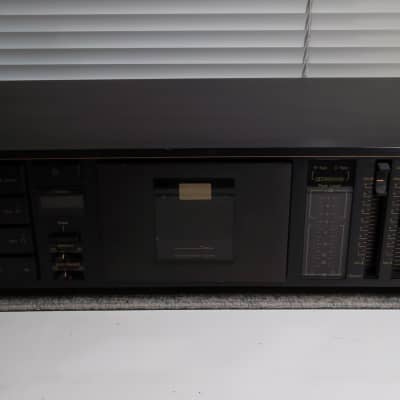 1984 Nakamichi BX-150 Black Stereo Cassette Deck Excellent, Serviced, New Belts & Tire 01-2022 #533 image 1