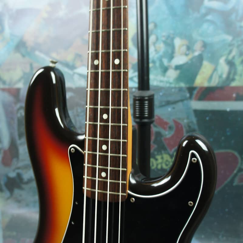 Squier Silver Series Precision Bass 1993 Sunburst MIJ Japan