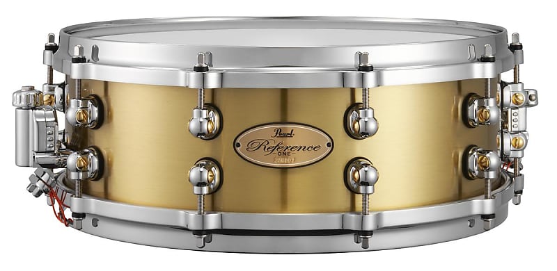 RFB1450 Reference Brass 14 × 5 New Pearl Reference Series RFB1450 14x5 Snare Drum 3mm Brass