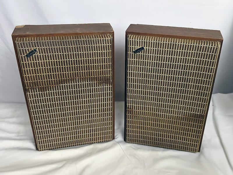 Coral BX-9 High Fidelity Full Range Speaker System - 1965 Woodgrain