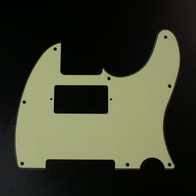 Custom guitar Pickguard For Tele Humbucker Cut-out style ,3ply Mint Green