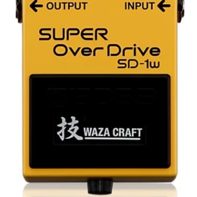 Boss SD-1W Super Overdrive Waza Craft