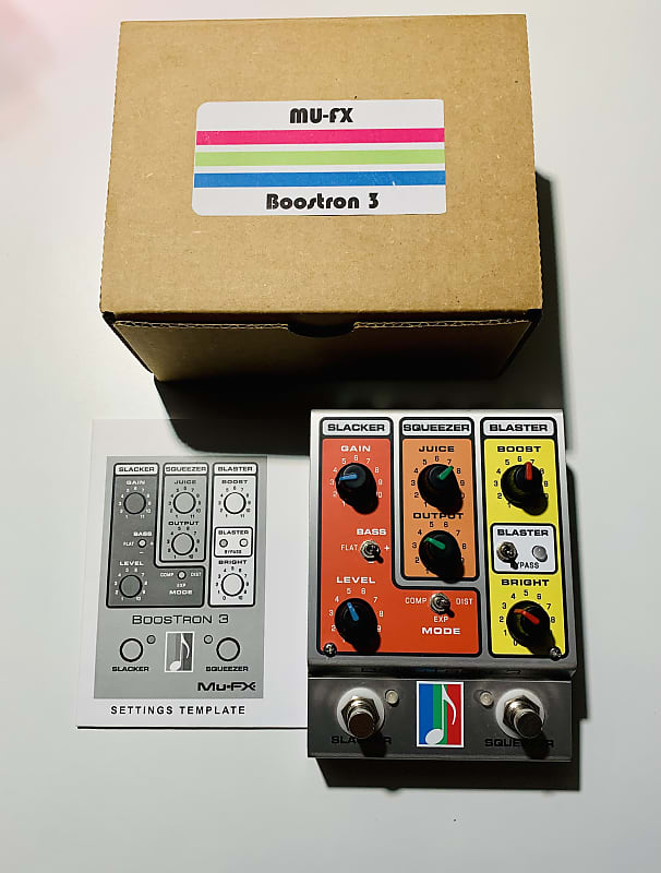 Mu-Fx Boostron III | Reverb