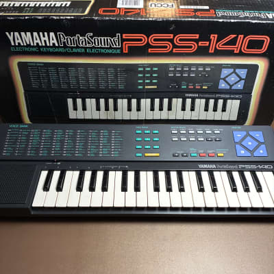 Yamaha PSS-140 Synthesizer 1988 - Black