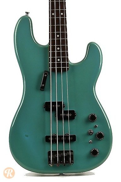 Fender Jazz Bass Power Special Green 1988 imagen 1
