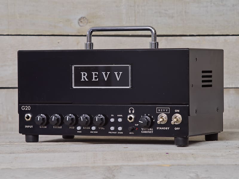 Revv G20 - High Gain Tube Head w/ Built-in Reactive Load & Virtual Cabinets image 1