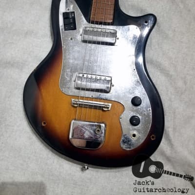 Tele-star MIJ Double Pickup Electric Guitar (1960s, Sunburst