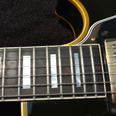 2015 Gibson Custom Shop True Historic '57 Les Paul Custom  Black Beauty Reissue image 14