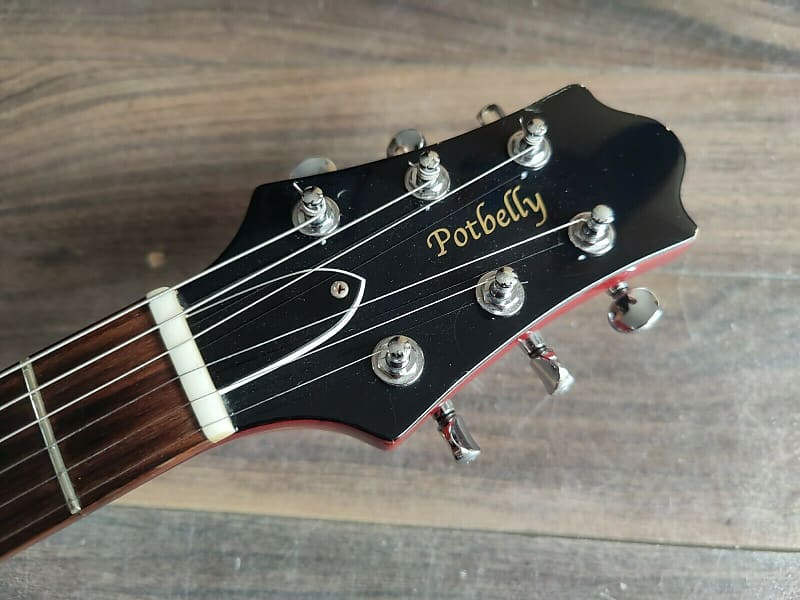 特価低価Edwards potbelly sh-1 ブラック ギター