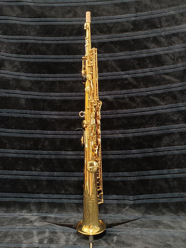 YAMAHA SOPRANO SAXOPHONE 475 II 2021 (EST) CLEAR LACQUER Reverb