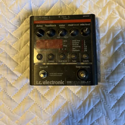 ギター tc electronic ND-1 NOVA DELAY Amazon.com: TC Electronic ND-1 Nova Delay Guitar Pedal