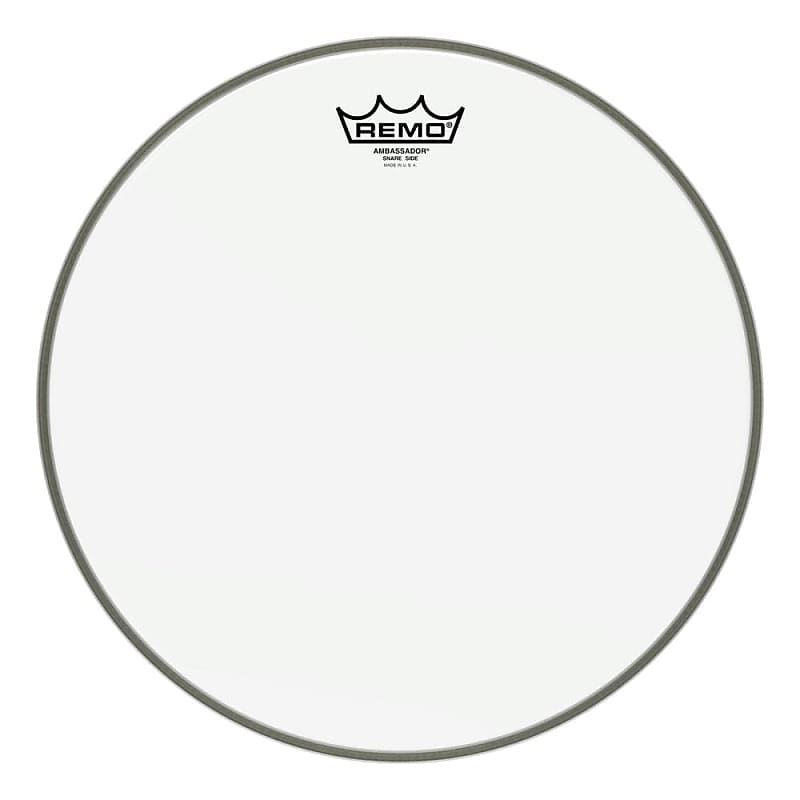 Remo Ambassador Hazy Snare Side Drumhead 14" image 1