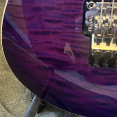 ESP USA M-II NTB FR - Purple Sunburst (2021) image 5
