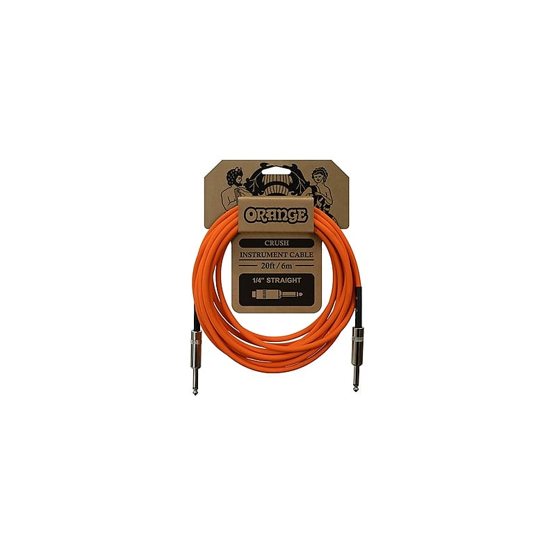 Orange CRUSH Instrument Cable 6m S L [CA037] - レコーディング、PA機材