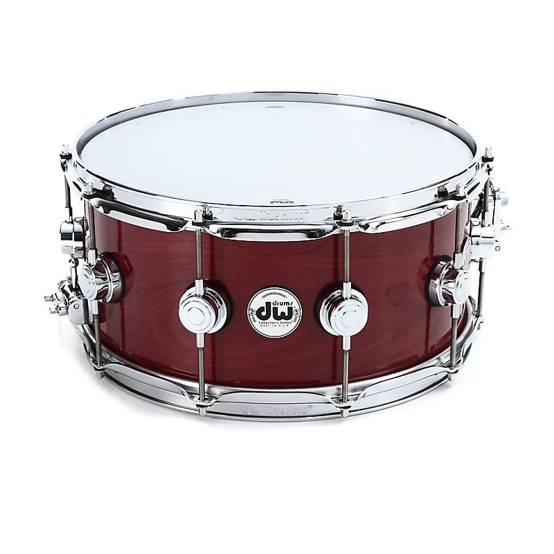 DW Collector's Series Purpleheart 6.5x14" Snare Drum image 1