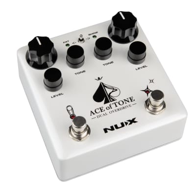 New NUX NDO-5 Ace of Tone Dual Overdrive Guitar Effects Pedal image 3