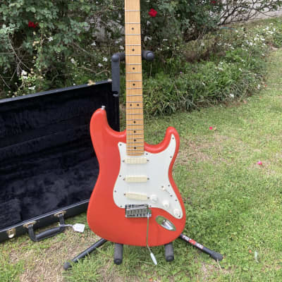 Fender Strat Plus E4 Fiesta Red USA 1988 - Fiesta Red for sale