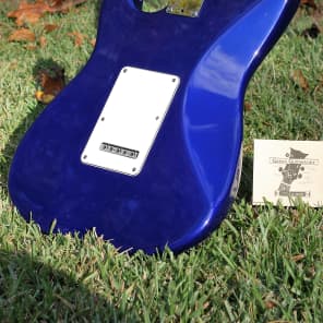 Fender imperial blue top