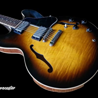 2002 Gibson ES-335 Dot Sunburst Nashville Made ES335 Semi Hollow Guitar image 5