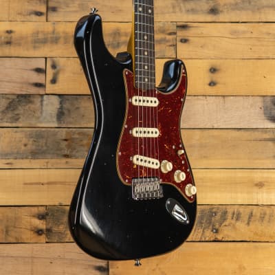 Fender Custom Shop Postmodern Strartocaster w/ AAA Rosewood Fretboard - Relic Aged Black image 4