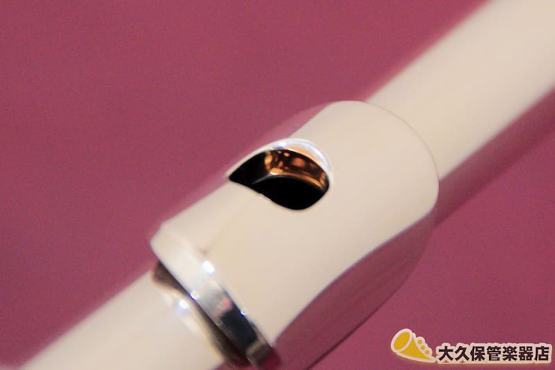 SANKYO FLUTE SILVERSONIC w/10K GOLD riser Ag950 Head Joint SANKYO FLUTE SILVERSONIC w/10K GOLD riser Ag950 Head Joint