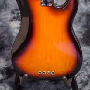 1996 Fender 50th Anniversary Precision Bass 3 Tone Sunburst Left Handed Lefty image 2